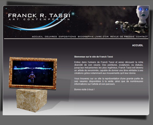 Franck Tassi Page d'accueil