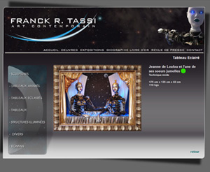 Franck Tassi Page d'accueil