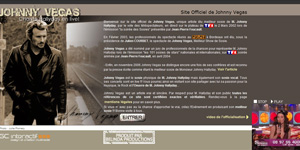 Johnny Vegas page d'accueil